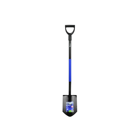 Pointed Digging Shovel with Steel D-Handle