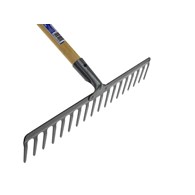 18-Tine Rake with Wood Handle