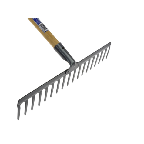 18-Tine Rake with Wood Handle