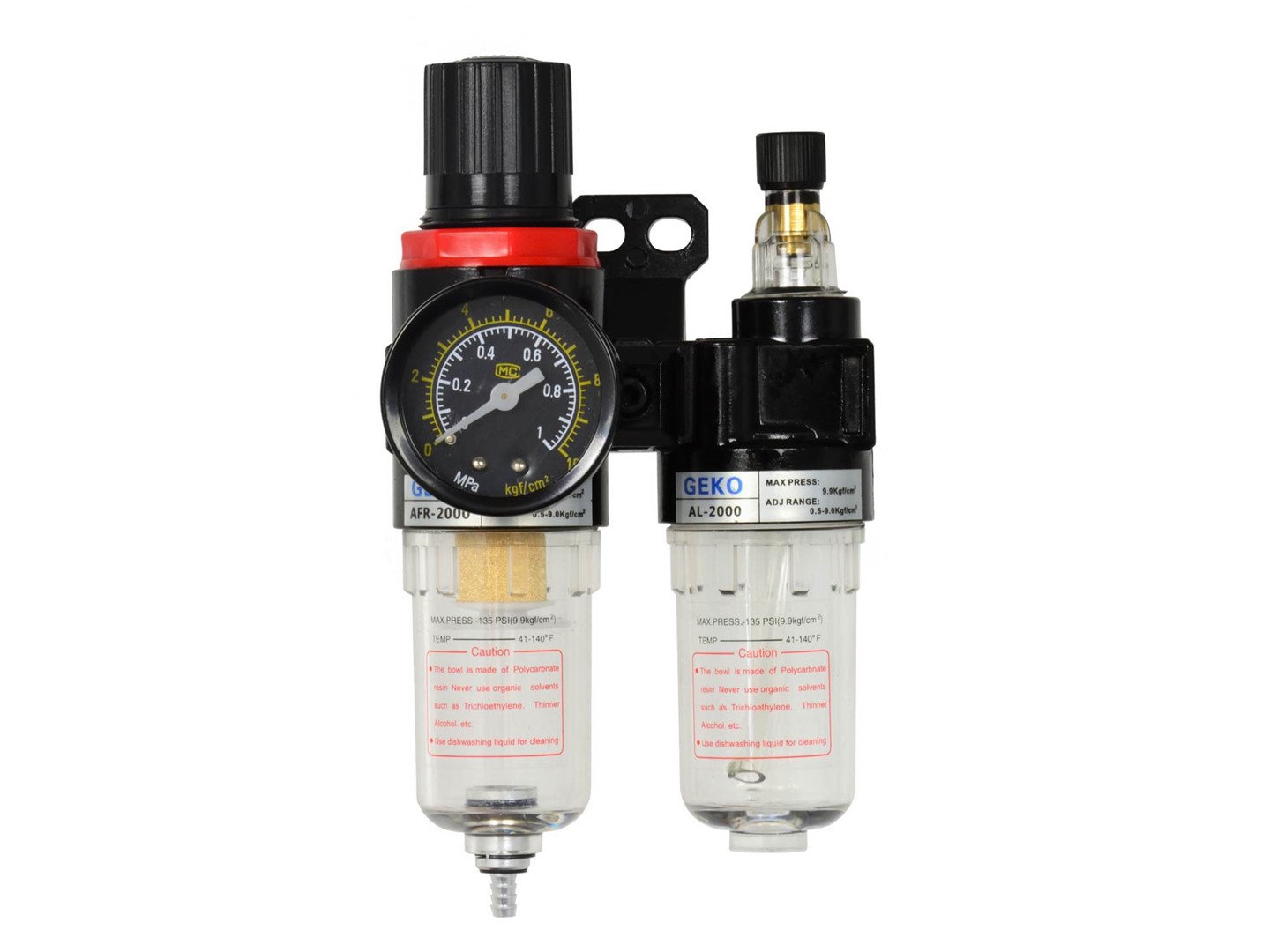 Air Pressure Regulator with Water Separator Filter 1/4 