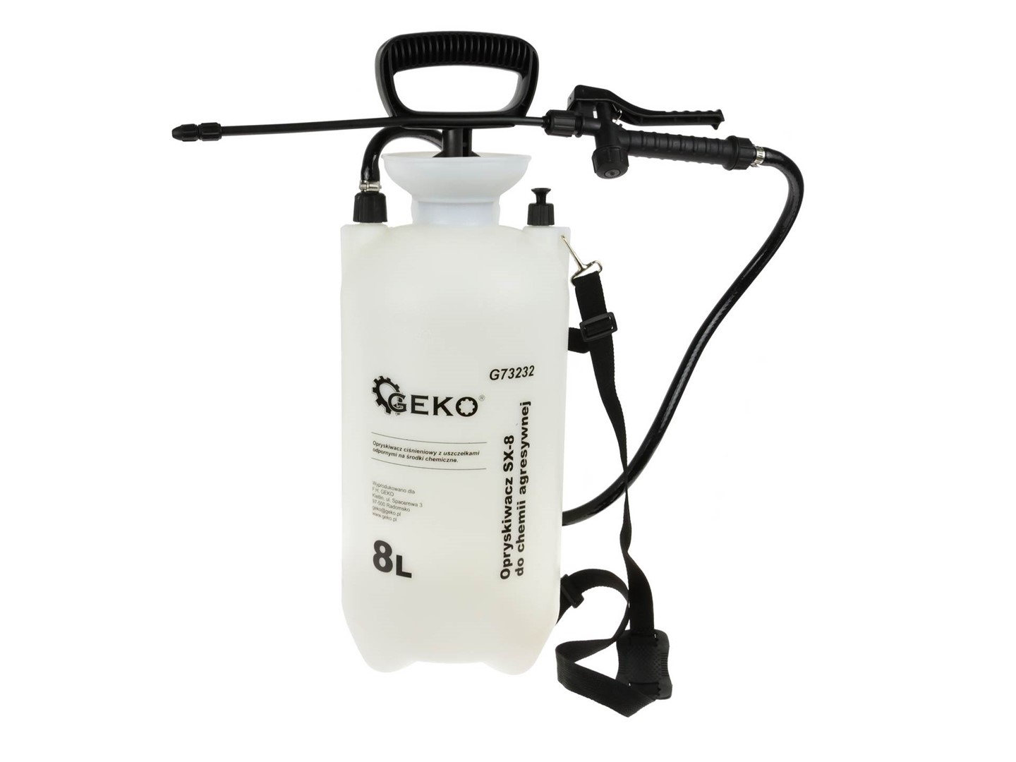 8L Chemical Liquid Pressure Sprayer