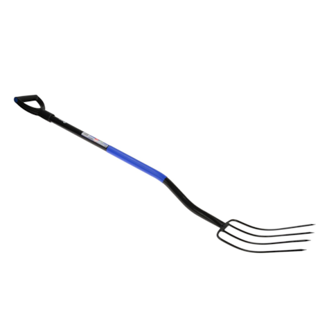 4-Tine Digging Fork with Steel D-Handle