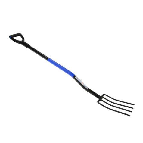 4-Tine Digging Fork with Steel D-Handle