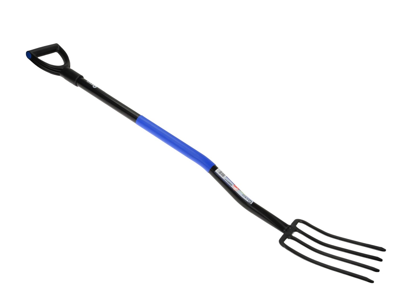 4-Tine Digging Fork with Steel D-Handle