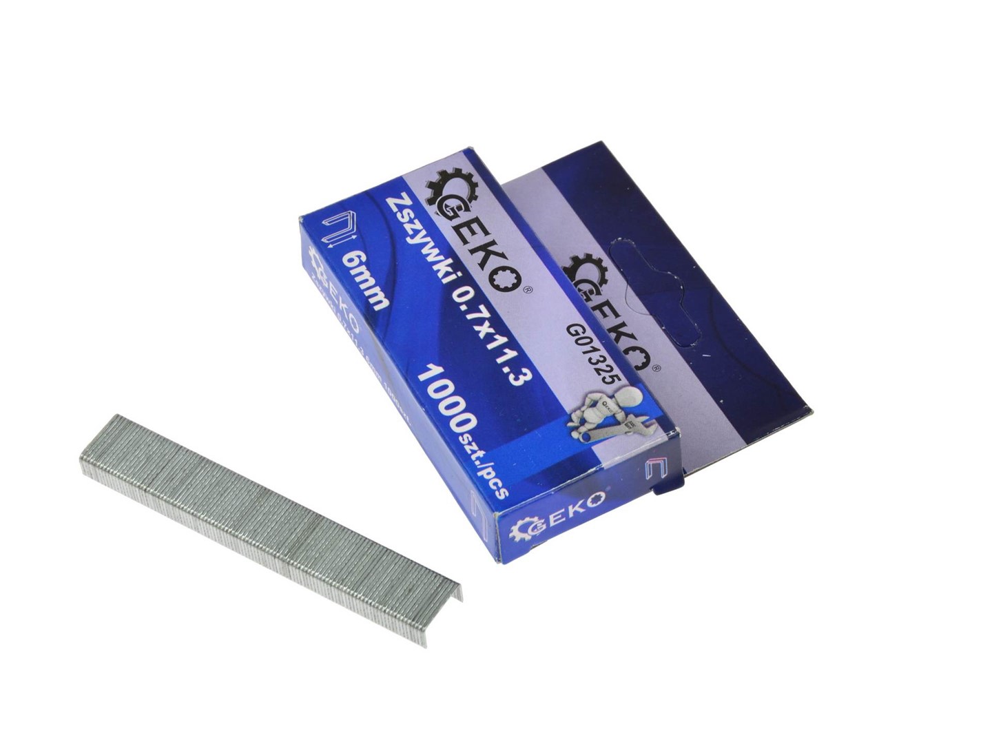 Staples 0.7 x 11.3mm  6mm 1000 pcs