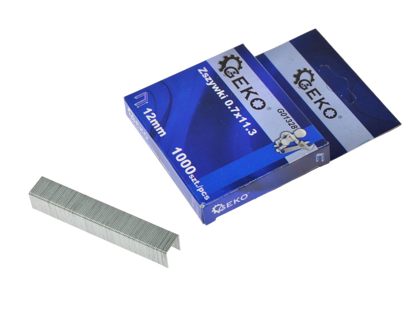 Spony 0,7x11,3 12mm 1000ks (200)