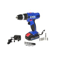 Cordless Hammer Drill 14.4V Double Speed with Case & Bits