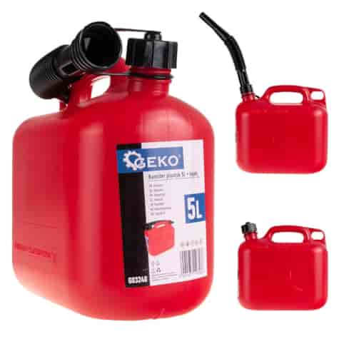 Kanister plastikowy 5L + lejek (3)
