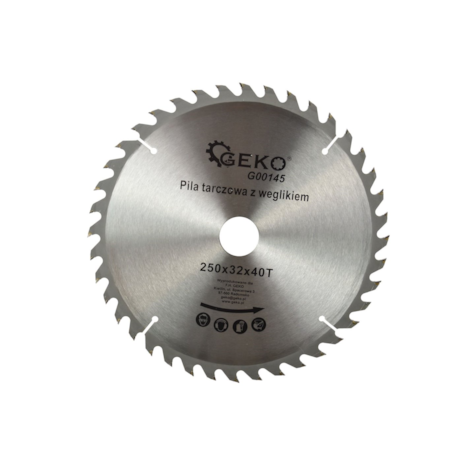 TCT circular saw blade for wood 250x32x40T