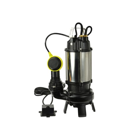 Sewage pump with knife and float switch 1.1KW