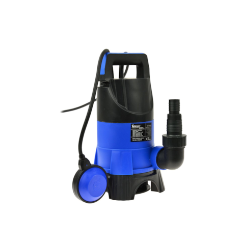 Plastic sumbersible dirty water pump with float switch 400W type 2