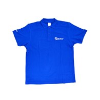 Royal Blue Short-sleeved Polo Shirt Geko size S