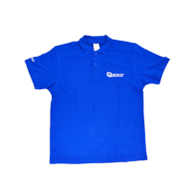 Royal Blue Short-sleeved Polo Shirt Geko size M