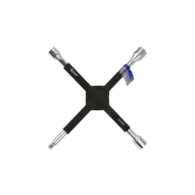 Cross Wrench Dia. 14  17x19x21x1/2  Reinforced type black dipper Handle