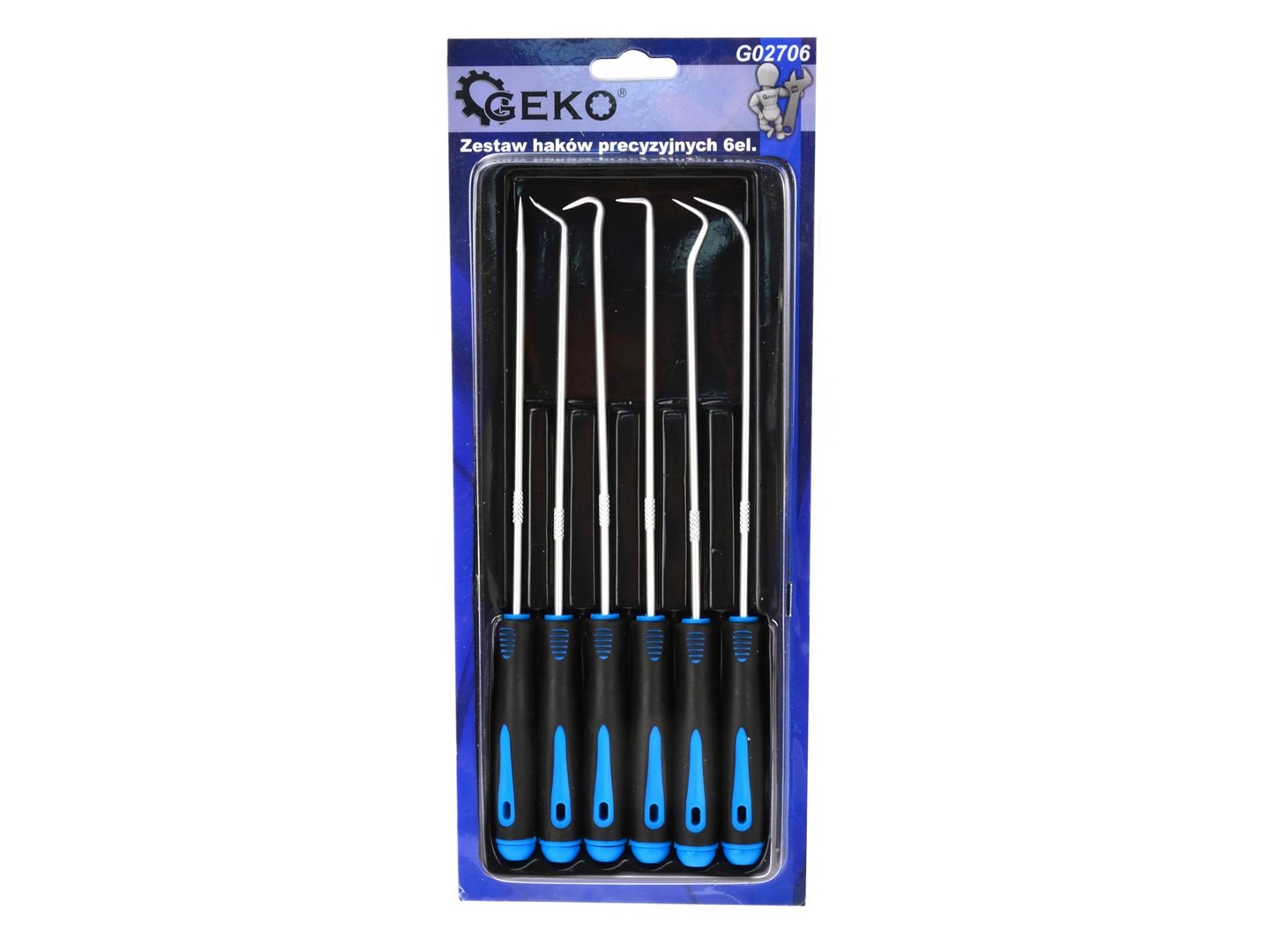 6-piece Hook and Pick Set 240mm