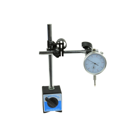 Czujnik zegarowy 10/0,01 mm na statywie magnetycznym (10)
