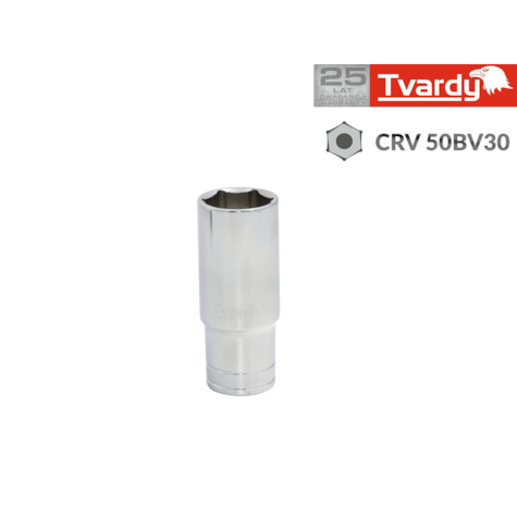 Hex deep socket 6 pt 1/4  - 9 mm