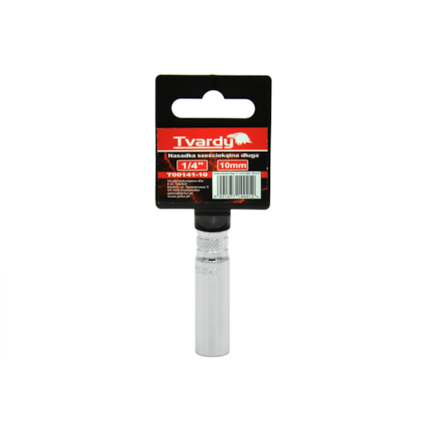 Hex deep socket 6 pt 1/4  - 10 mm