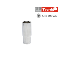 Hex deep socket 6 pt 1/4  - 12 mm