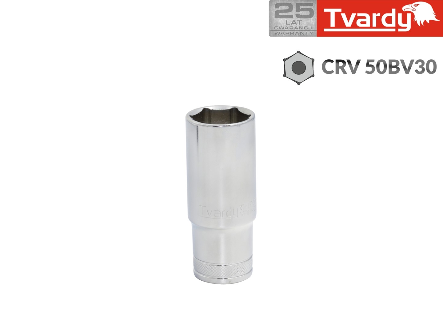 Dlhý šesťhranný nástrčný 1/2" 8 mm TVARDY (10/50)