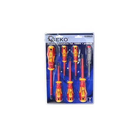 7pcs Insulated VDE Screwdriver Set 1000V model nr. 1