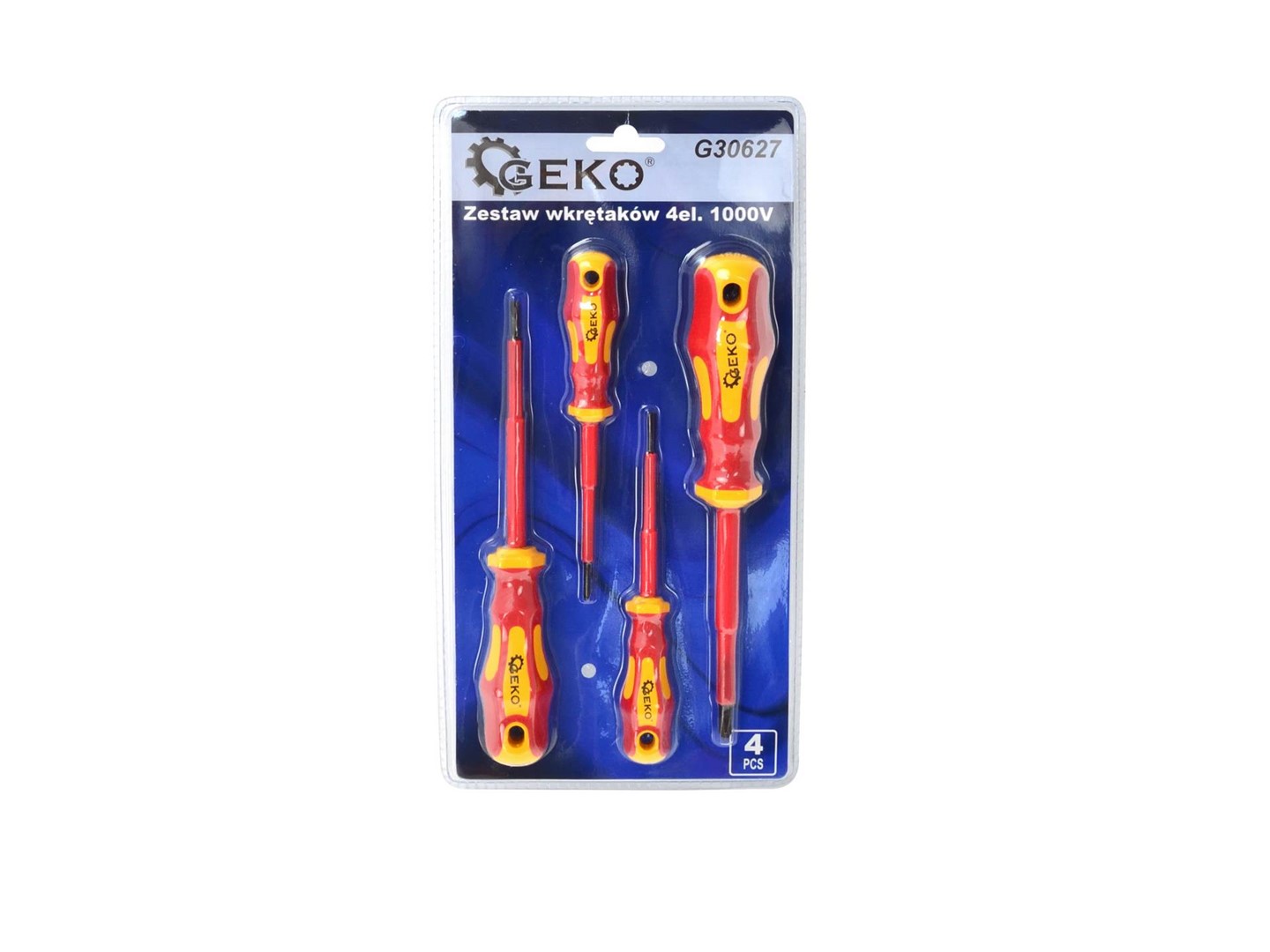 VDE Screwdriver Set 1000V 4 pcs