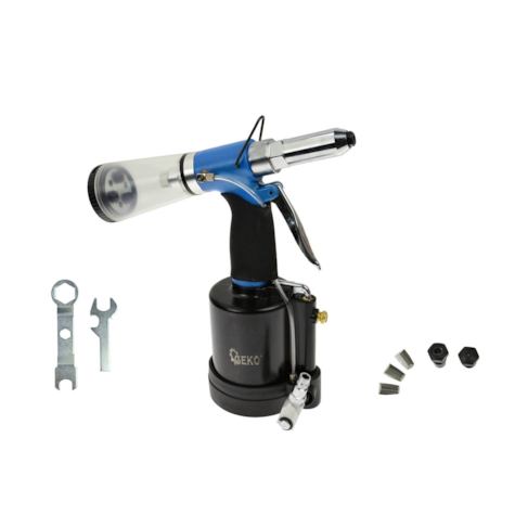 Nitownica pneumatyczna z automatycznym zasysem nitów 2,4-6,4mm (10)