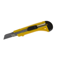 Utility knife 100x18x0.5mm metal guide