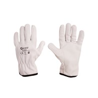 Goat leather gloves, wing thumbs s.10