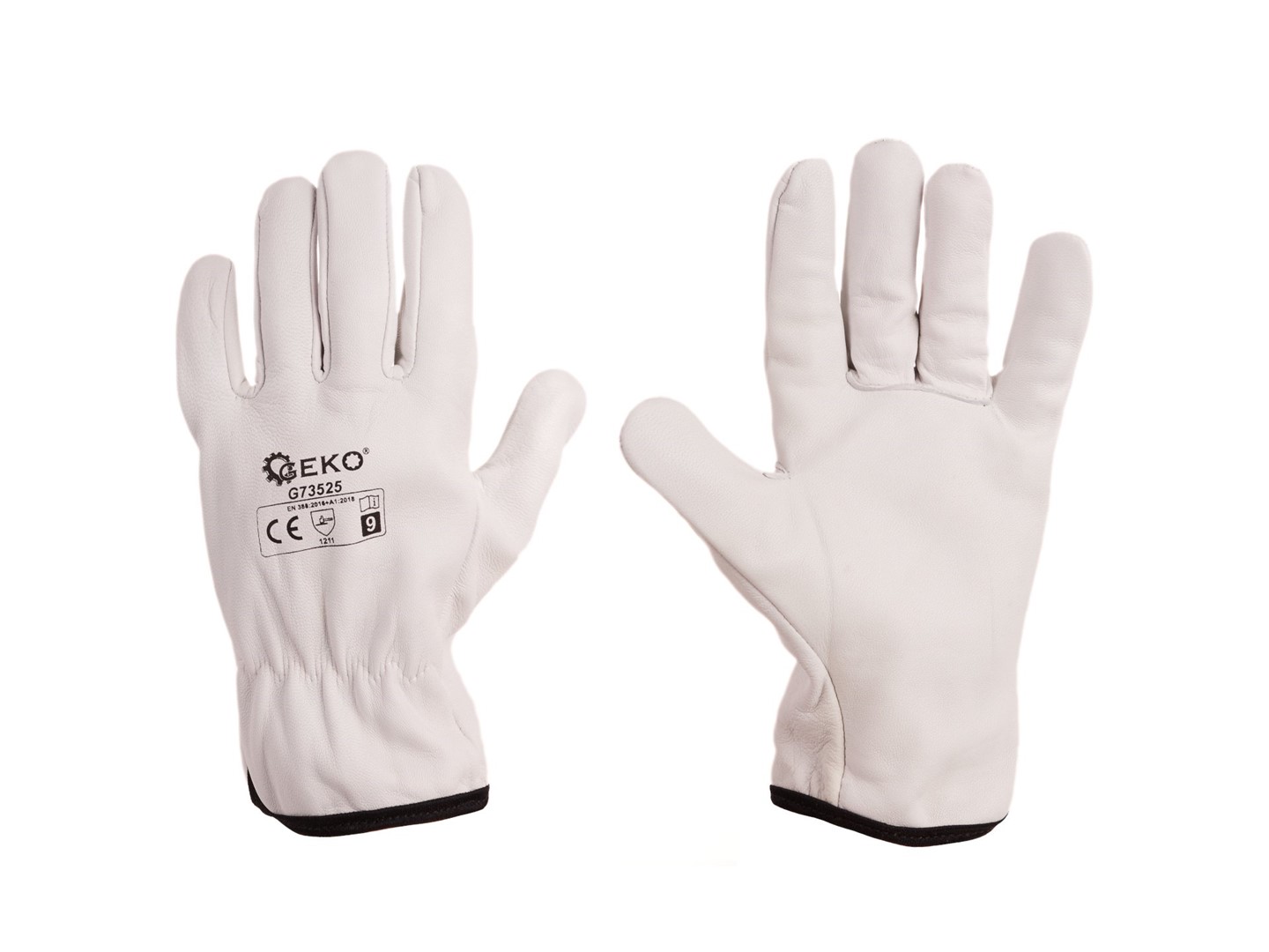 Goat leather gloves, wing thumbs s.10