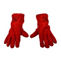 Cow split leather gloves