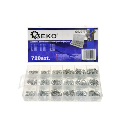 720pcs Lock Washer Assortment