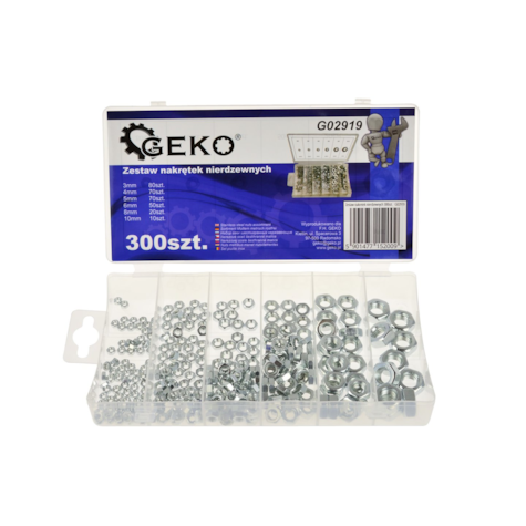 300pcs stainless nuts 300pcs