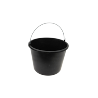 Wiadro budowlane 16L czarne