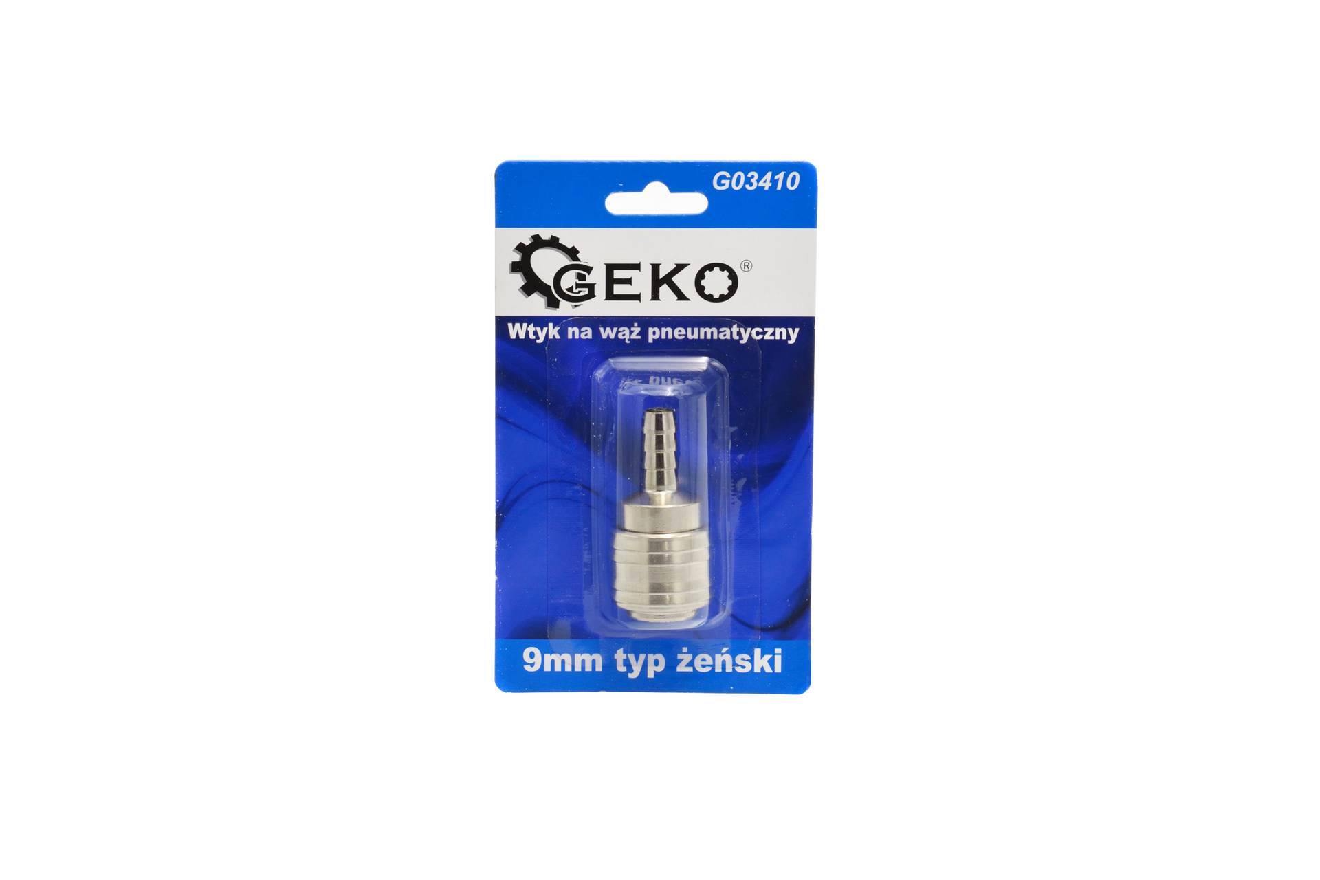 Zástrčka pre pneumatickú hadicu 9mm typu samica (blister) (10/100)