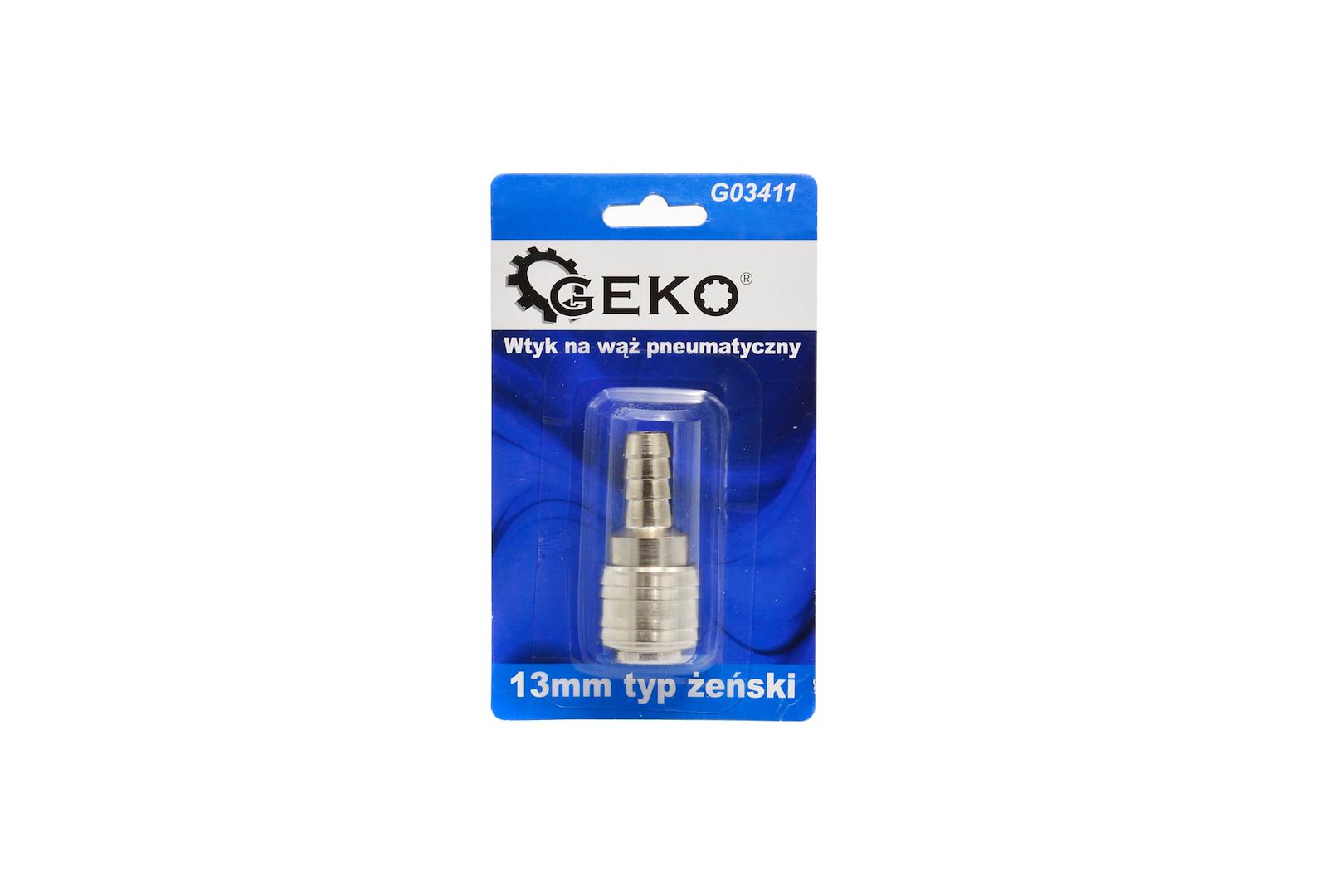 Zástrčka pre pneumatickú hadicu 13mm typu samica (blister) (10/100)