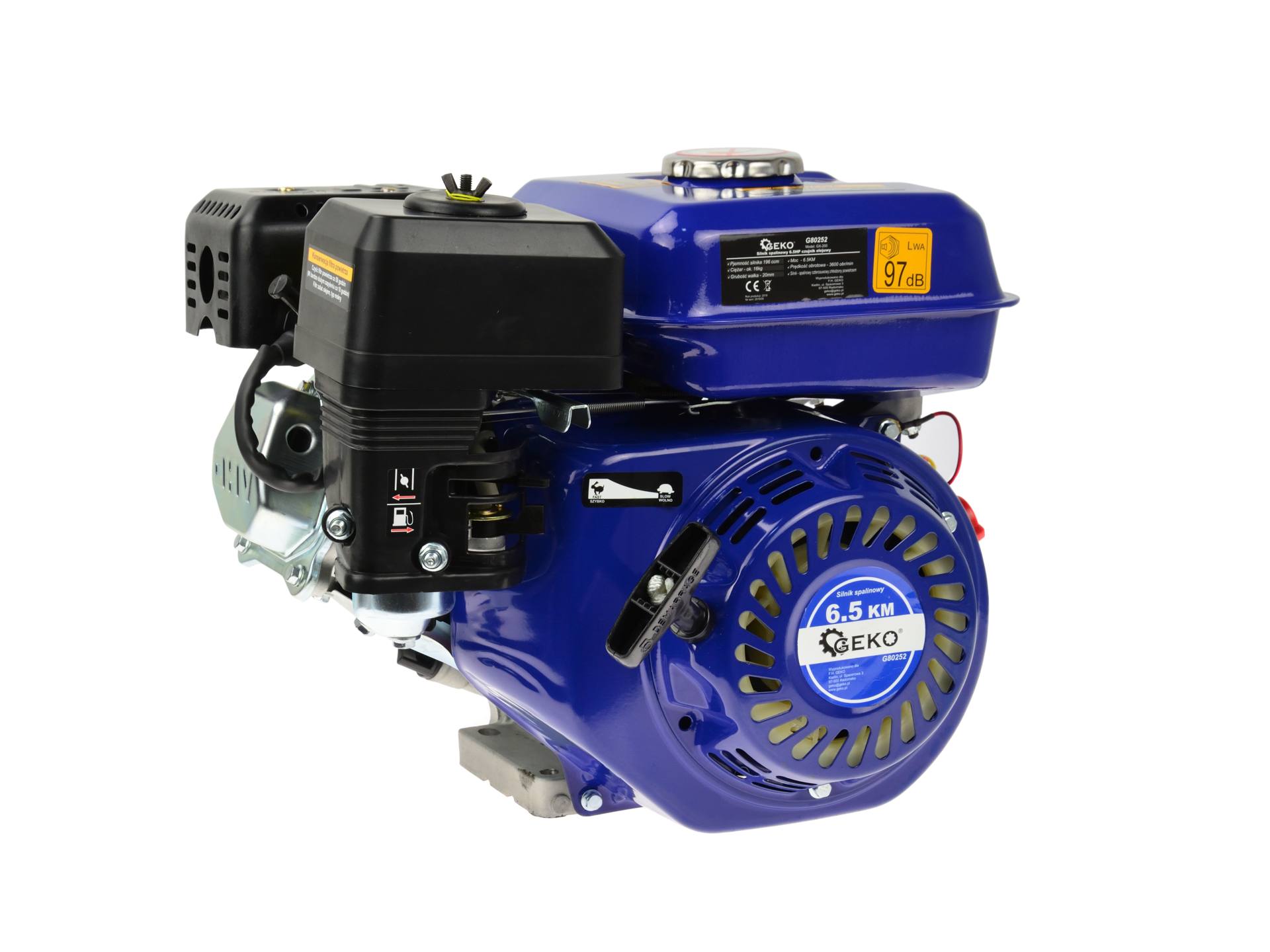 6.5HP Gasoline engine with oil alert