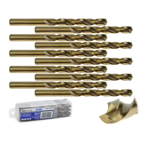 Wiertło kobaltowe HSS do metalu 10 mm (10/210)