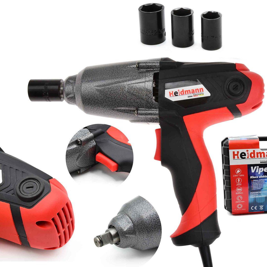 Klucz elektryczny udarowy do kół Viper 1/2" 8