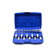 Zestaw nasadek i bitów torx 1/2  19 szt. (10)