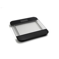 Glass bathroom scale