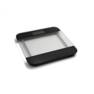 Glass bathroom scale