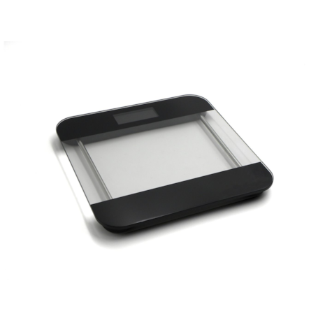 Glass bathroom scale