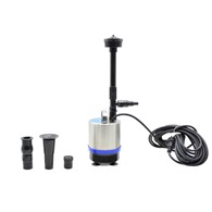 Submersible Pond Pump Stainless Steel with 4 Nozzles