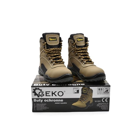 Safety shoes model no. 7 nubuck leather - size 39 - 46