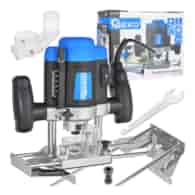 Router for wood with 1200W with power adjustment