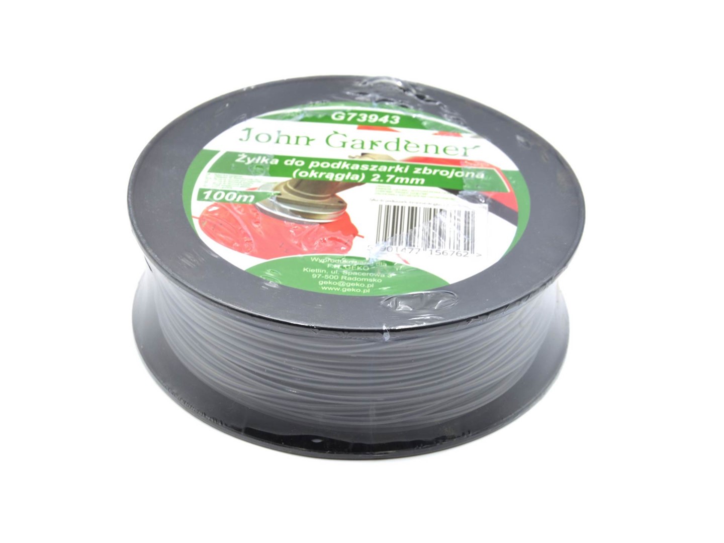 Cutting nylon reinforced line 2.7mmx100m (round )