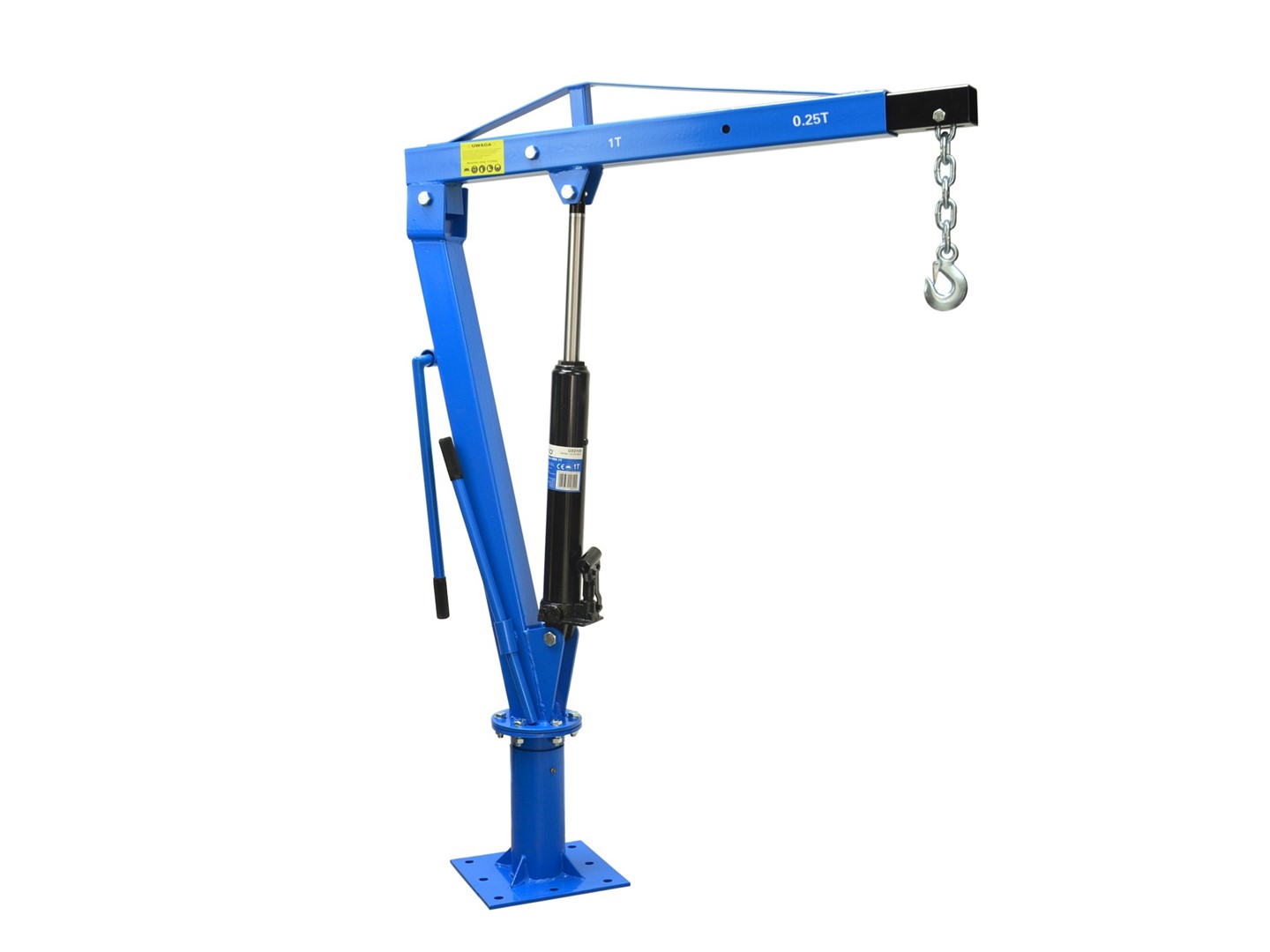 1T Swivel engine crane