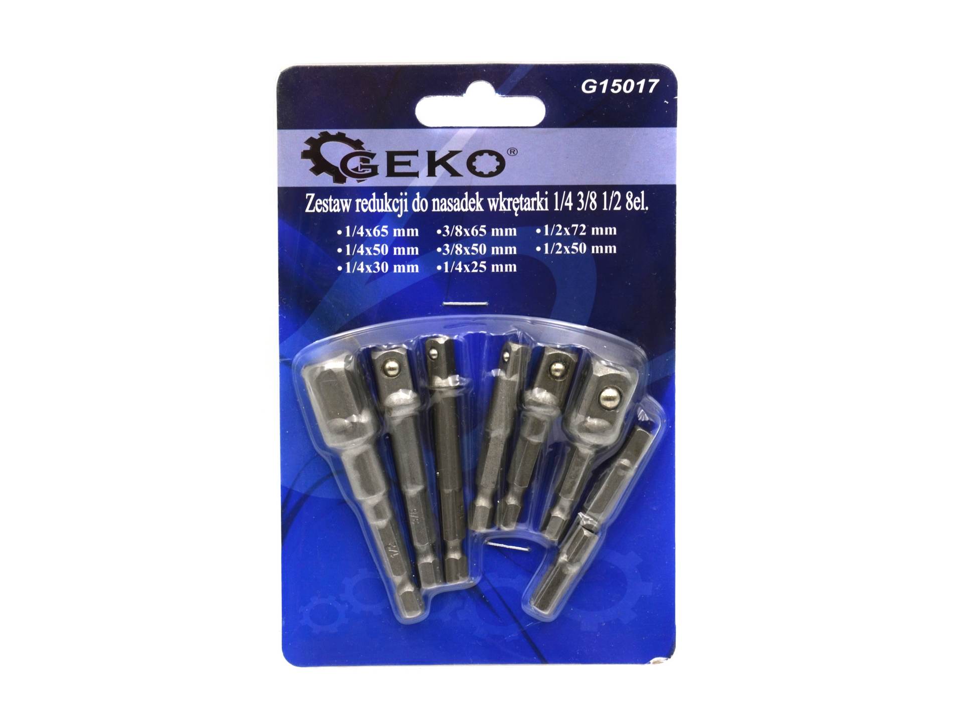 8pc Set Socket Bit Extension Hex Shank