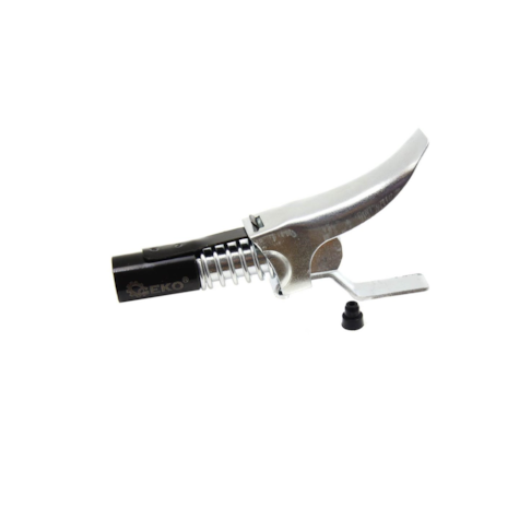 Grease gun self-locking coupler M10x1
